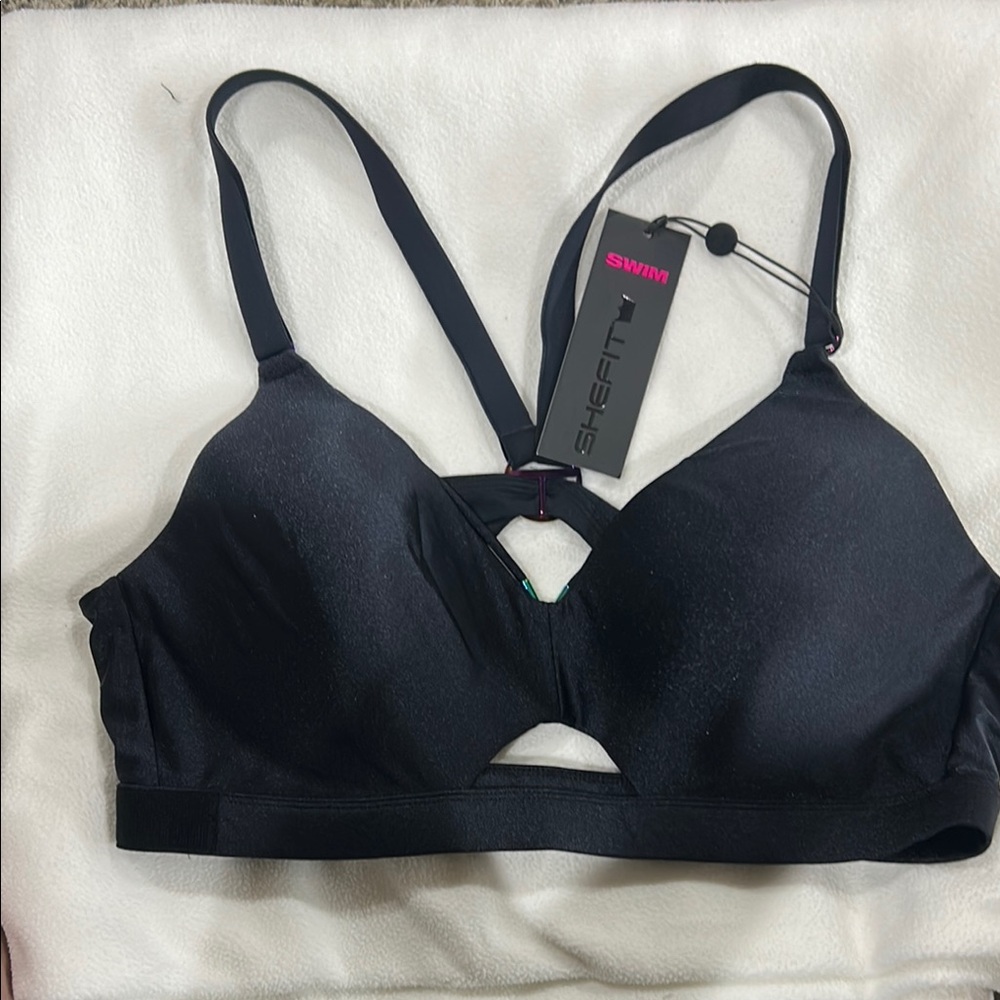 Shefit Women's Black Swim Top